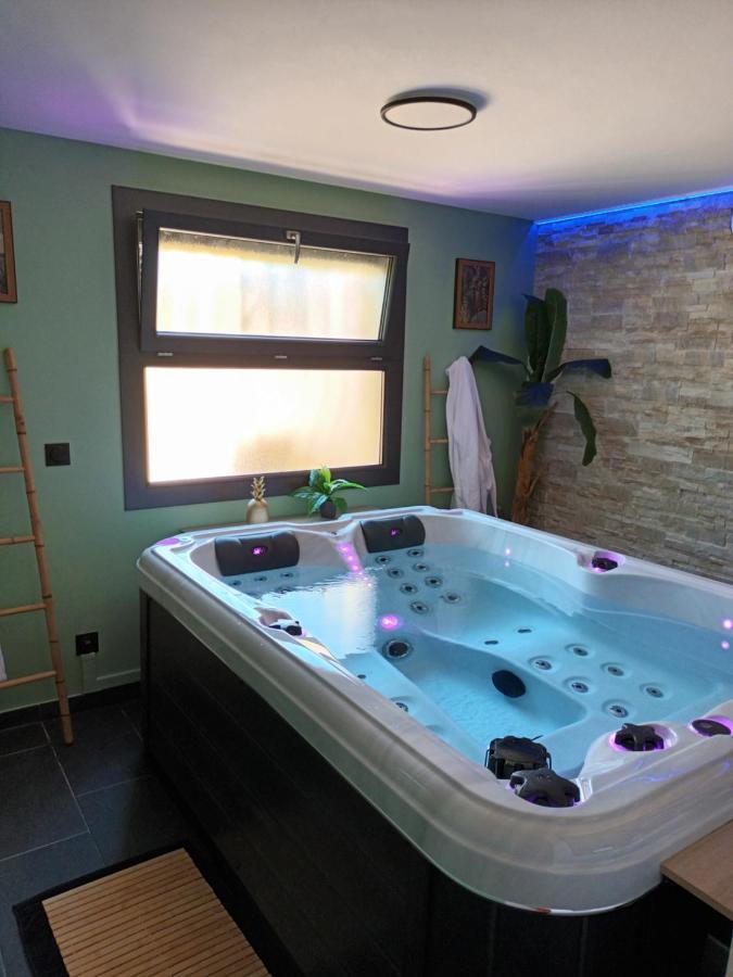 Superbe Appartement Avec Jacuzzi Et Exterieur Perpignan Kültér fotó